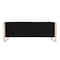 Manhattan Comfort Trillium Sofa and Armchair  in Black and Rose Gold, PK2 2-SS559-BK - alternate 2